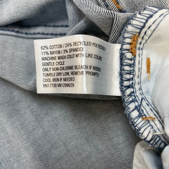 Ava & Viv Women's High-Rise Skinny Jeans Medium Wash Stretch Size 24 - Picture 7 of 7